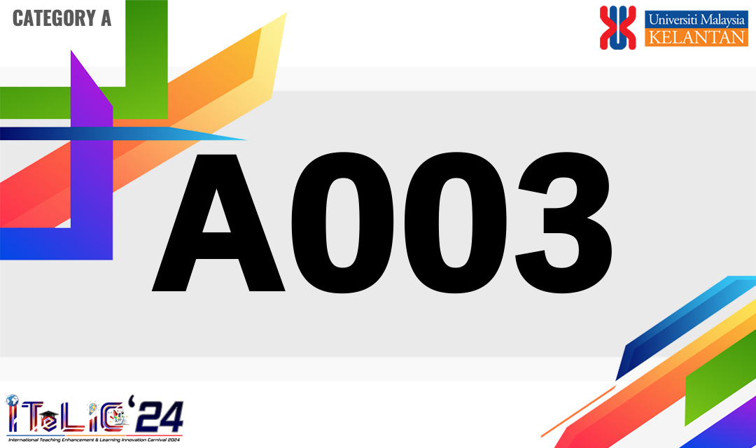 A003 PRO-ANALYTICS : EMPOWERING PROFESSIONAL COMPETENCY OF ACCOUNTING GRADUATES THROUGH DATA ANALYTICS LEARNING ENVIRONMENT