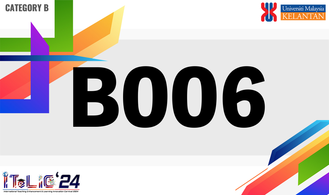 B006 ARABIC FOR THE KITCHEN: A VOCABULARY COURSE